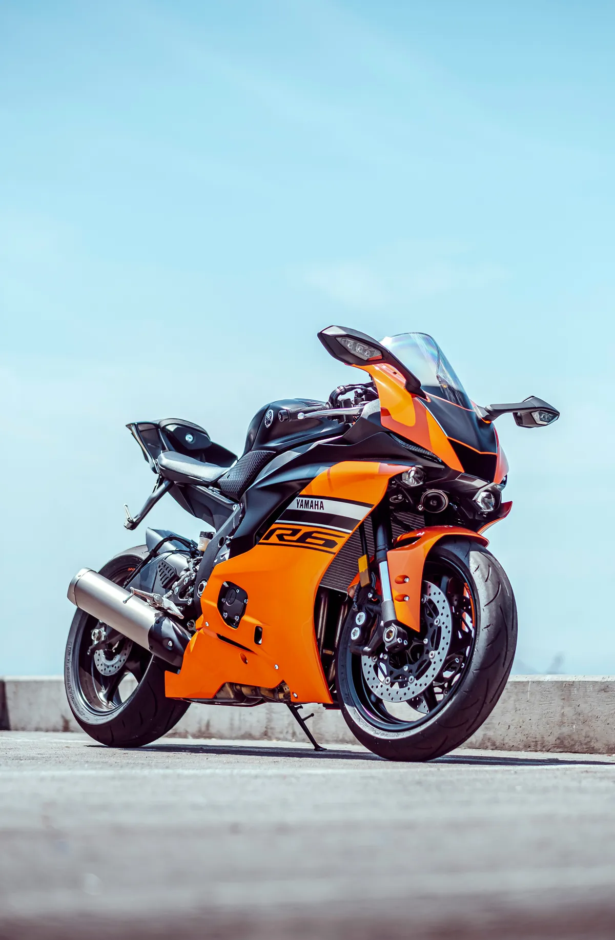 Motorbike with premium vinyl sticker kit — Kandy Stickers Sri Lanka